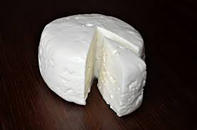 close-up of donkey cheese