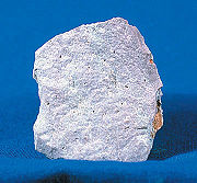 photo of a hand sample of rhyolite