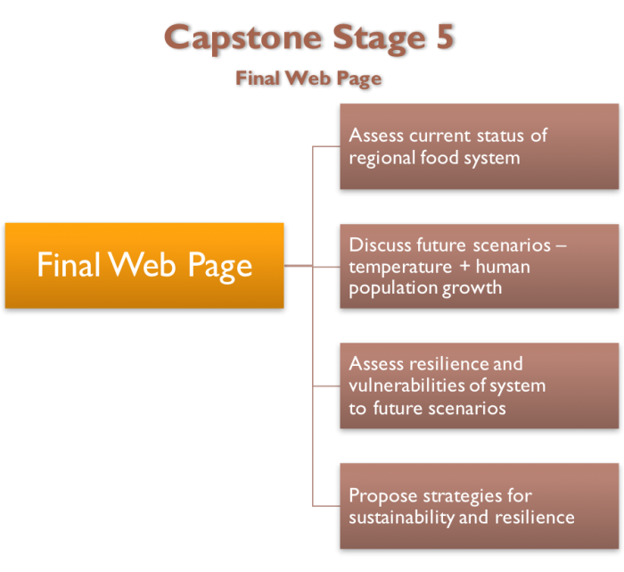 Capstone Stage 5 Diagram of Final Web Page components, as explained in caption.. See link in caption for text description