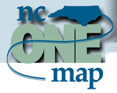 Logo for NC One Map.