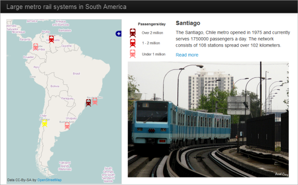 Screen Capture: railway map with colored markings; Lesson 8 walkthrough completed