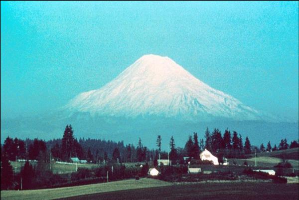 Mt. St. Helens, before 1980.