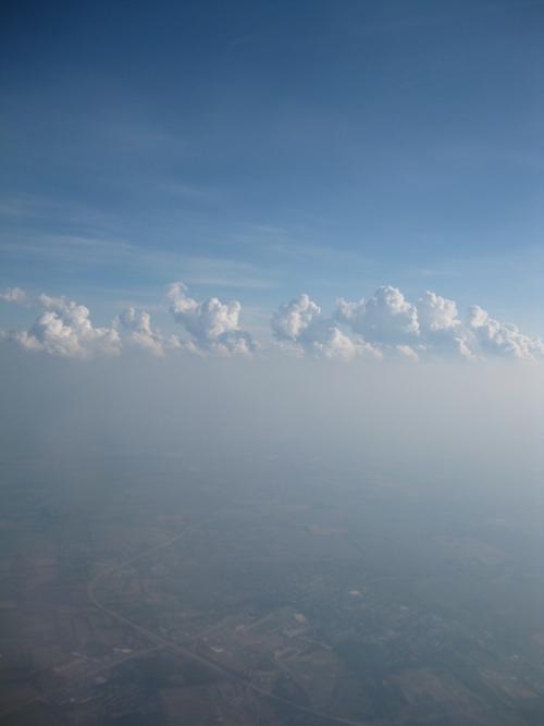 aerial view of summertime haze over Maryland as described in the text above
