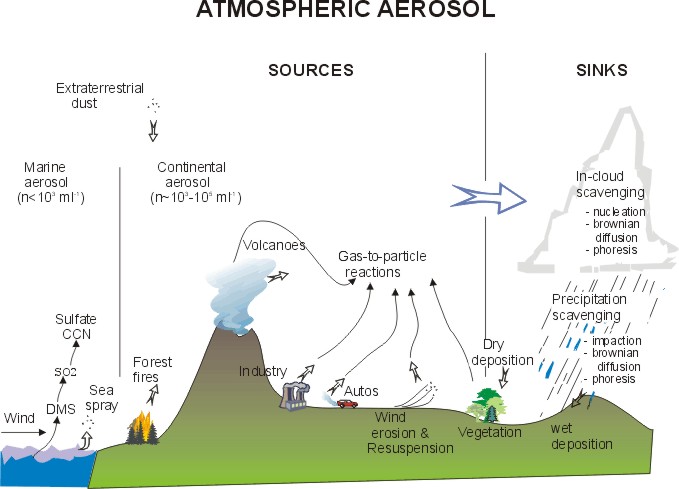 atmospheric aerosol sources and sinks. See link in caption for text description