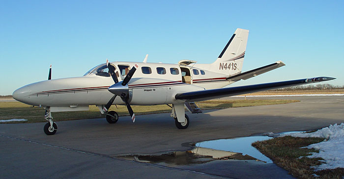 Photo of the Cessna Conquest airplane