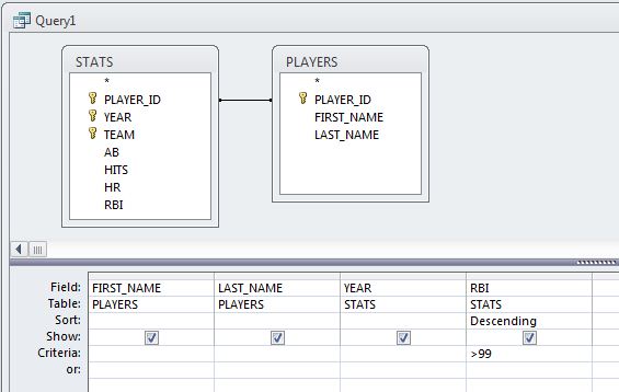 Screen capture of Joining - Reorder, Remove, Fields