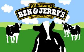 ben and jerry's ice cream logo