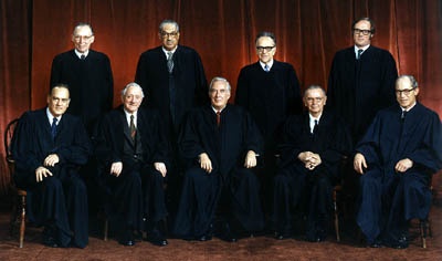 1973 US Supreme Court justices