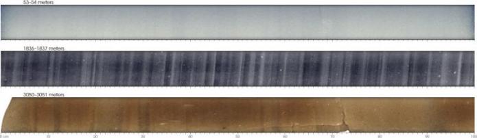 GISP2 Ice Cores (3) from Greenland, more in caption and video below