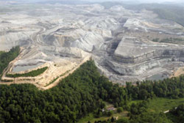 Aerial view of Catenary Coal's Samples Mine.