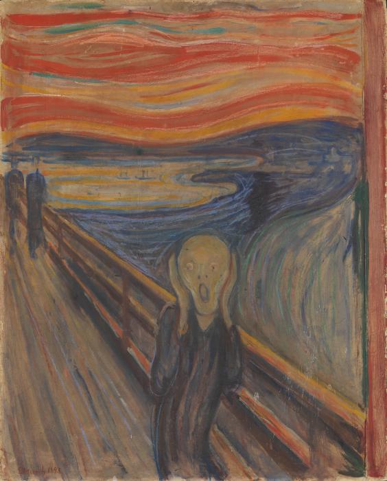 Edvard Munch's The Scream.
