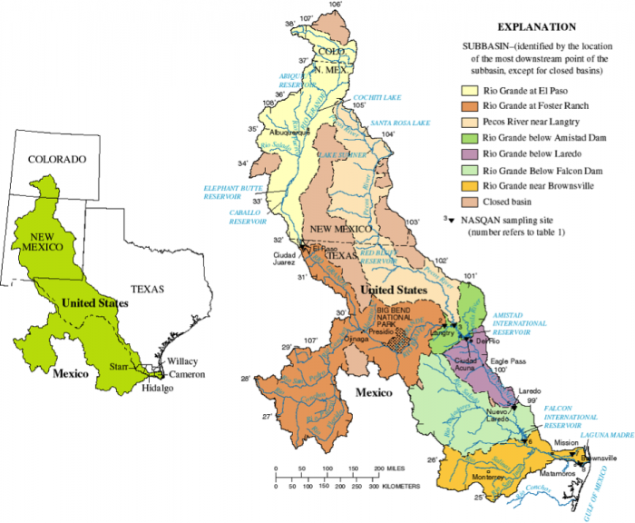 The Rio Grande Earth 111 Water Science And Society