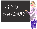 virtual chalkboard! graphic
