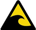 tsunami hazard icon