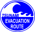 Evacuation Route Sign 