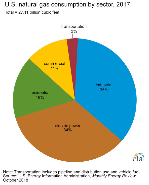 Oil Consumption Pie Chart