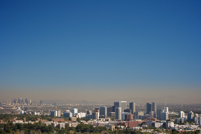 Smog over Los Angeles