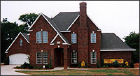 A photo of a house using GHP in Oklahoma City