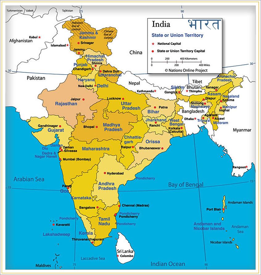 Map of India