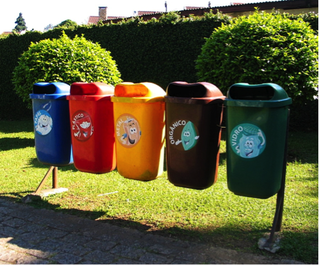 Recycling bins