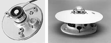 LI-COR pyranometer (L), Eppley PSP (R). Described in caption and text.