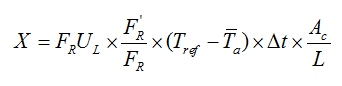 F Chart Method