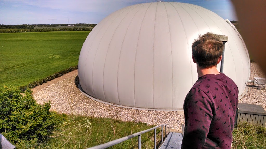 Methane storage tank, Lemvig.