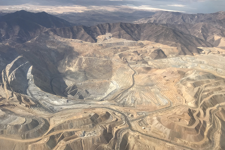 Image of Bingham Canyon Mine in UT