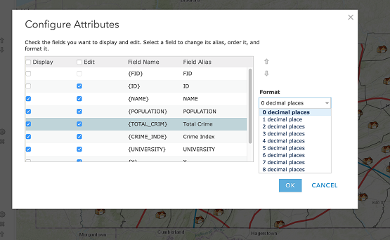 Assigning user-friendly field aliases in ArcGIS Online