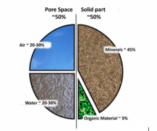 Earth S Crust Pie Chart