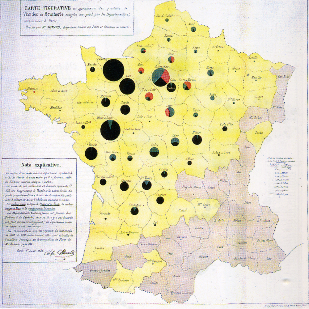 map using pie charts as proportional symbols- see surrounding text