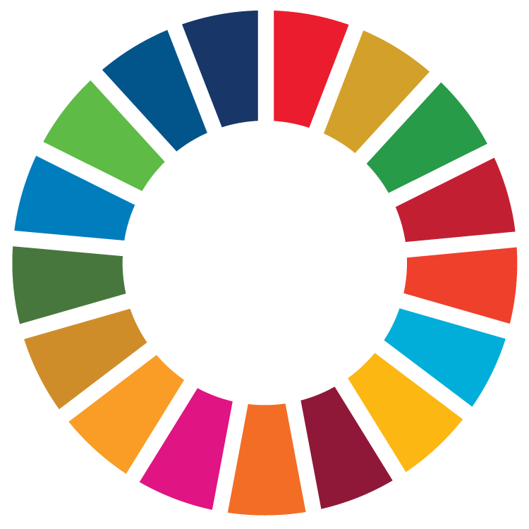 UN Sustainability Goals Wheel Logo
