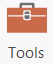 screen shot of tools icon