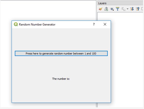 screenshot of plugin with layout in popup window