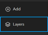 screen capture of the ArcGIS Online layers pane