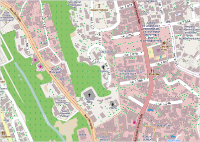 OpenStreetMap in Yaounde, Cameroon