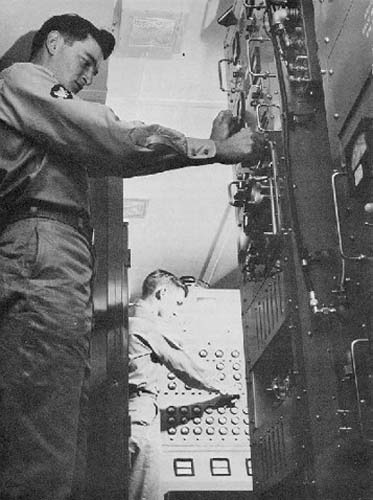  A man operating a prime minitrack system