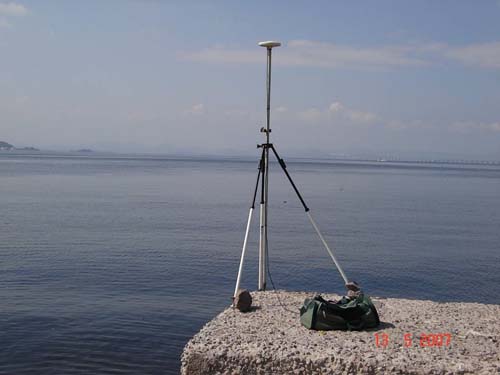 Photo illustration of GPS Observation