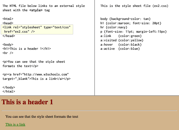 Arv Repaste i tilfælde af 3.3 CSS | GEOG 863: Web App Development