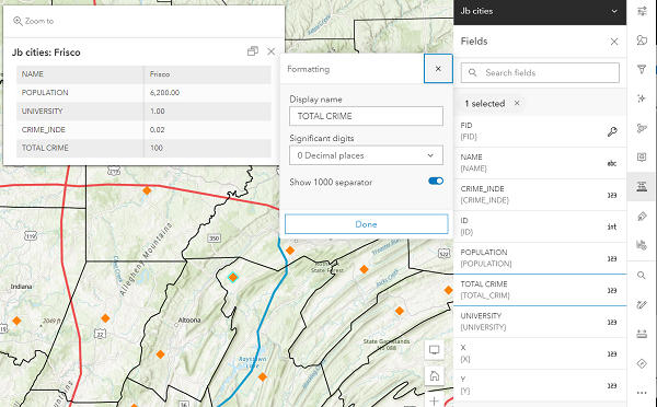 Configuring field properties to make them more human friendly