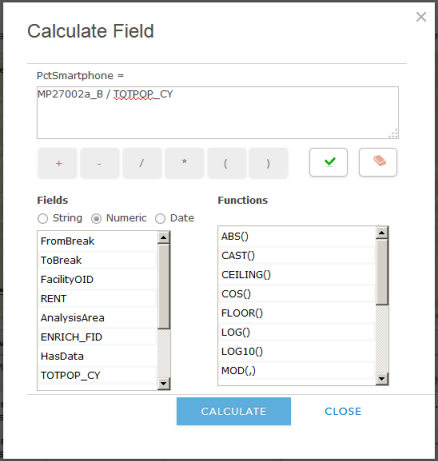 Calculating a field in ArcGIS Online