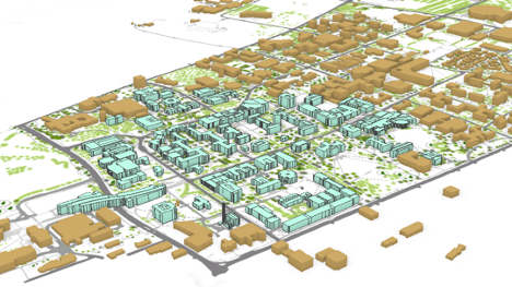   Model of campus