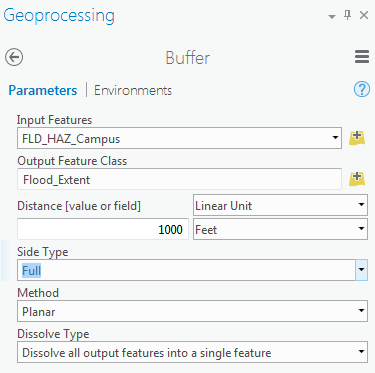 Screenshot of Buffer menu settings as described.