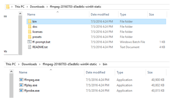 zip folder with files