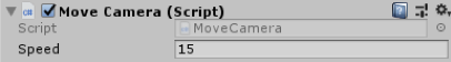Screenshot of Move Camera (Script)