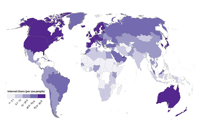 this map uses shading to depict percentage ranges of the info discussed above