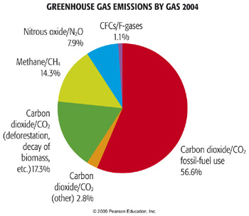 What Causes Global Warming Pie Chart