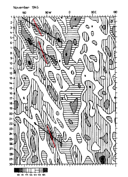 Original diagram with phase speed lines in red. Refer to text below.