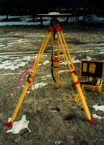 Photo of a GPS base station