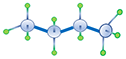 3D molecular diagram of N-Butane